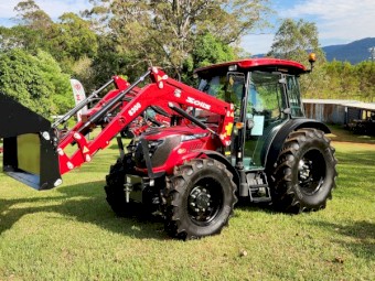 Solis S90 90HP Tractor – Air Cab & 4-in-1 Loader