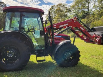 Solis S90 90HP Tractor – Air Cab & 4-in-1 Loader