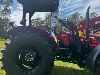 New Solis S90 Tractor with ROPS and 4-in-1 Loader