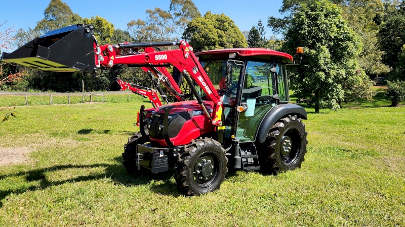New Solis S50 Air Cab Tractor with 4-in-1 Loader