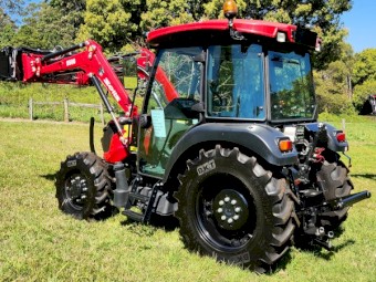 New Solis S50 Air Cab Tractor with 4-in-1 Loader