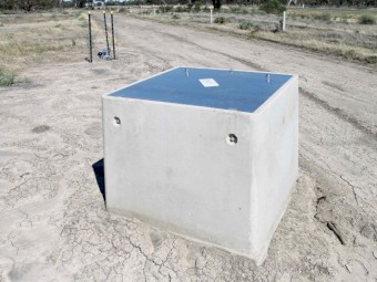 CLEARANCE! 900mm² Concrete Valve Box Pump Cover - Ag-Crete