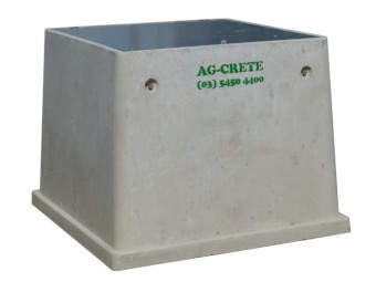 CLEARANCE! 900mm² Concrete Valve Box Pump Cover - Ag-Crete
