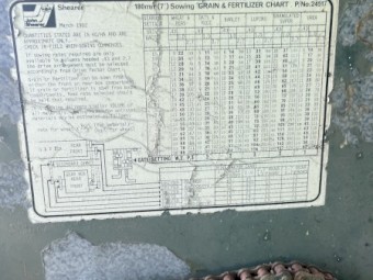 John Shearer 33 run Trash Culti Drill