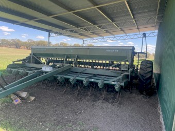 John Shearer 33 run Trash Culti Drill