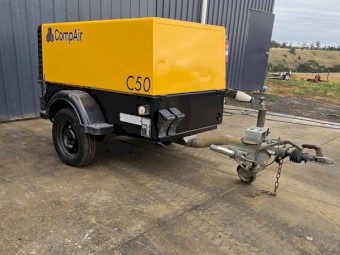  Compair Diesel Air Compressor - 180cfm