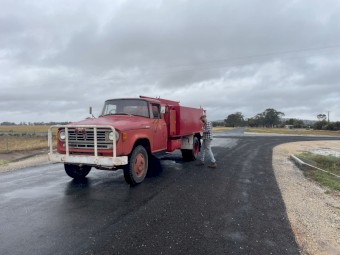 International fire truck 