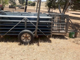 Portable sheep yards