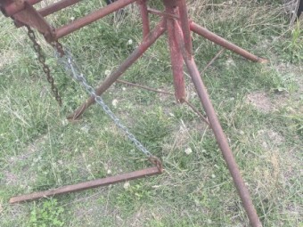 Lamb marking cradles 