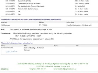 2025 Clover/Rye Hay 8x4x3 Bales