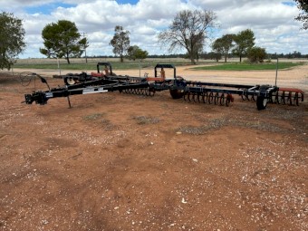 Bourgault 4000 roller harrows