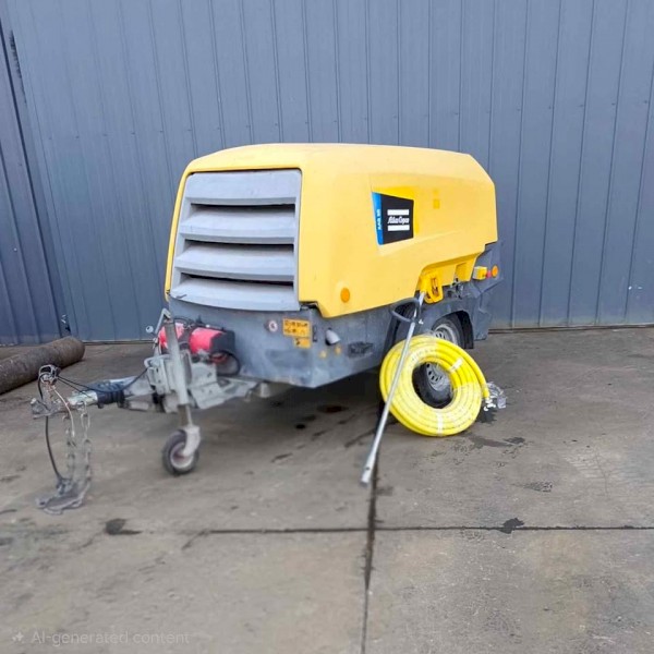 2017 Atlas Copco XAS 88 - 180CFM Diesel Air Compressor