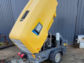 2017 Atlas Copco XAS 88 - 180CFM Diesel Air Compressor