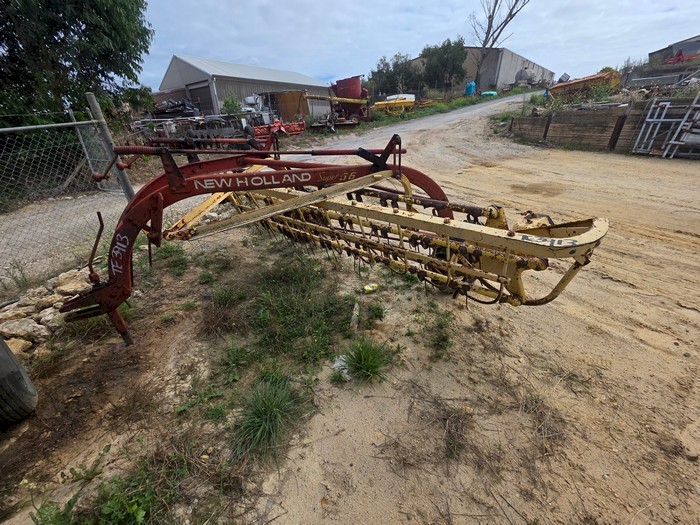 New Holland Super 56 Roller Bar Hay Rake