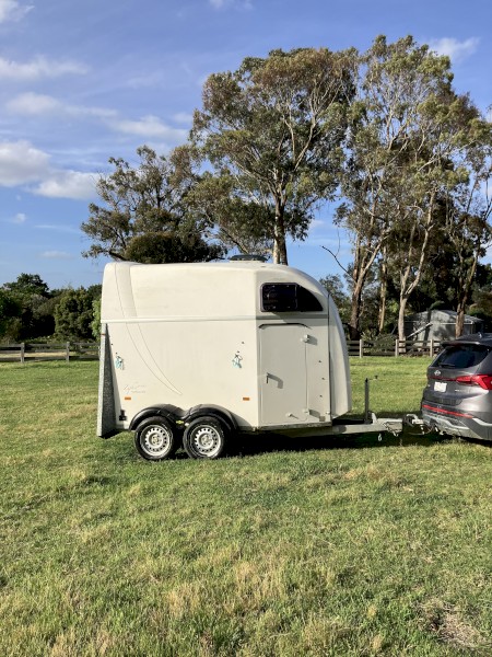 German  Humbaur Horse Float 