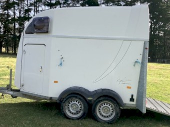 German  Humbaur Horse Float 