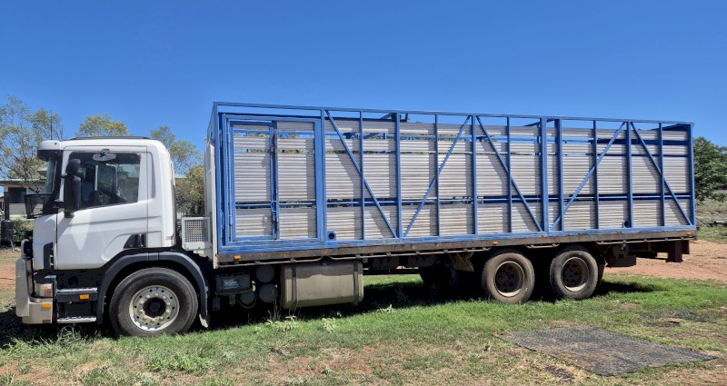 FOR SALE: P94 Scania Truck with crate