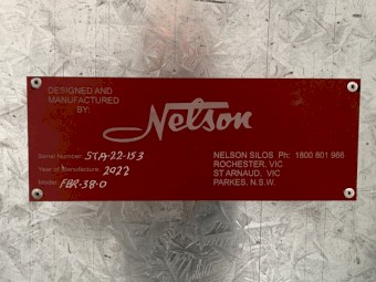 2022 Nelson Rice Field Bin 38m3