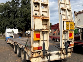 2008 SES LLS350 Widening Low Loader
