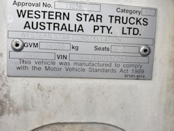 2012 Western Star 5800 Constellation Prime Mover