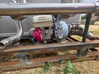 Aluminium Skid Mount Tank - 6,000 Litres