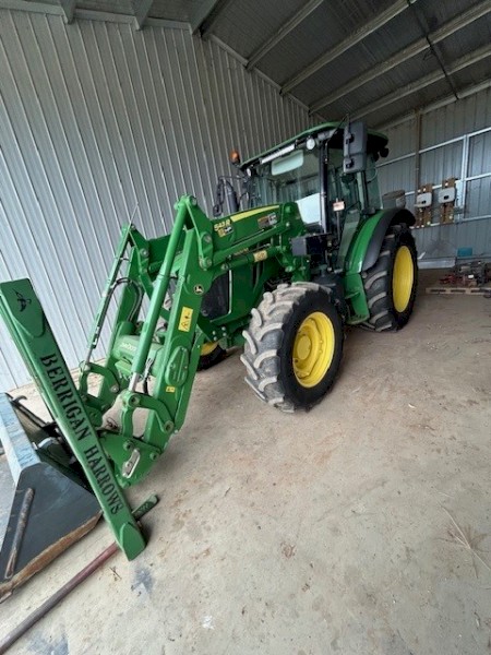 2021 John Deere 5100M Tractor with 543R Loader