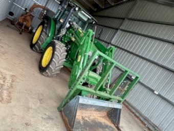 2021 John Deere 5100M Tractor with 543R Loader