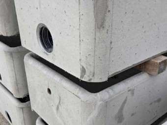 CLEARANCE! 3m Concrete Rectangle Troughs- minor damage