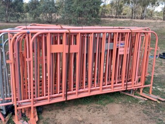 Crowd control barriers