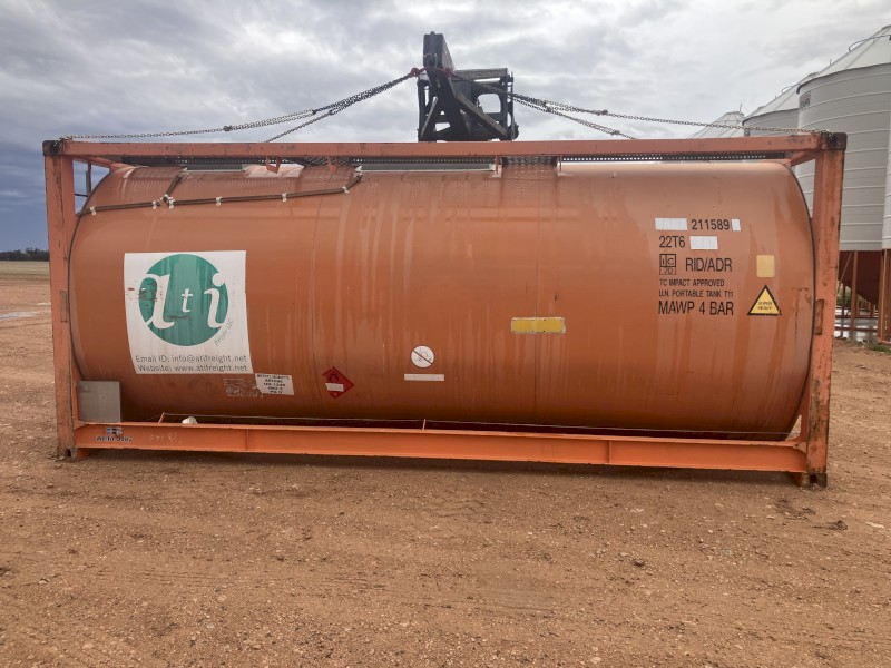 25000L Stainless steel container tank