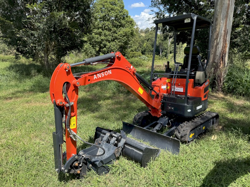 Anson AX-18.5 1.76 tonne Mini Excavator