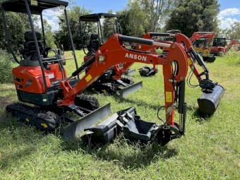 Anson AX-18.5 1.76 tonne Mini Excavator