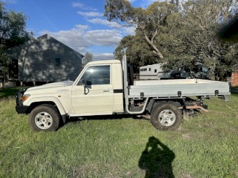 2021 Toyota Landcruiser 79 series 4.5L V8 Ute