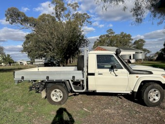 2021 Toyota Landcruiser 79 series 4.5L V8 Ute