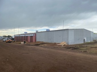 versatile storage sheds x2