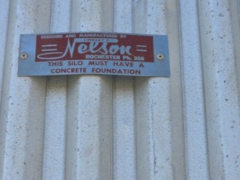 2 x Nelson 35T Silos