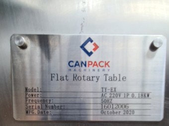 Accumulation Table Stainless Steel Food Grade