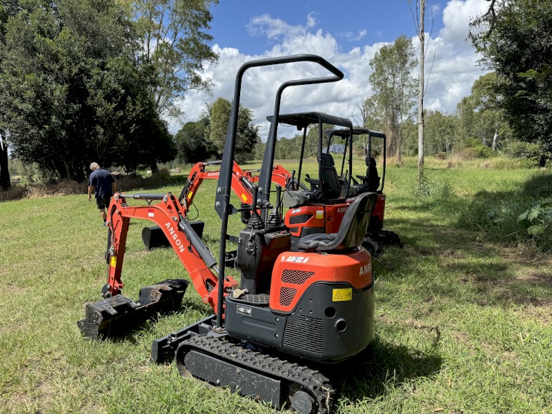 Anson AX-12.6 1 tonne Mini Excavator