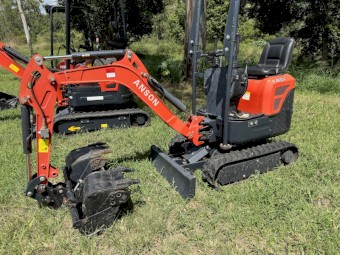 Anson AX-12.6 1 tonne Mini Excavator