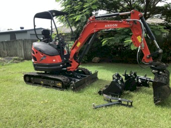 Anson AX-25.5 2.48 tonne Mini Excavator