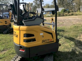 Shantui SE17SR 1.8 tonne Excavator