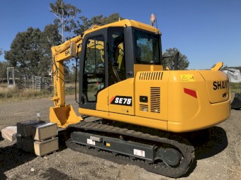 Shantui SE75 7.65 tonne Excavator