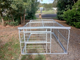Stock Crate - For Ute or Trailer. Made by Radleys of Hamilton.