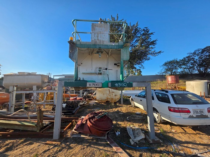 Aluminium Skid Mount Tank - 10,000 Litre