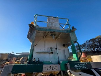 Aluminium Skid Mount Tank - 10,000 Litre