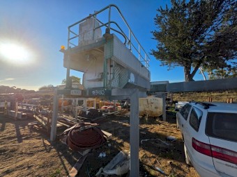 Aluminium Skid Mount Tank - 10,000 Litre