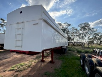 1981 White Weightsaver Tipper Trailer
