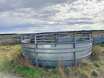 Proway Curved Cattle Yard