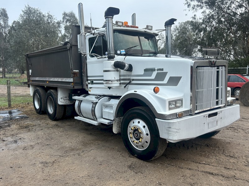 1994 western star tipper series 60 Detroit 435 hp 13 speed quick release 4.1m steel body 