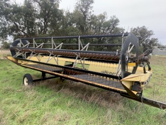 21 ft Honey Bee header front